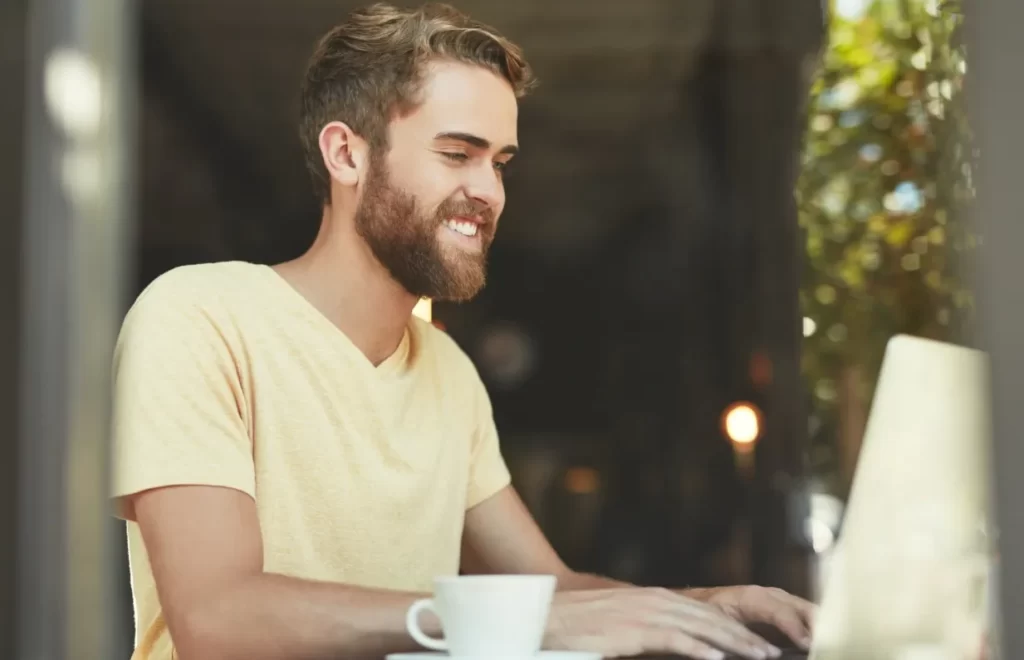 coffee gets his thoughts flowing utc